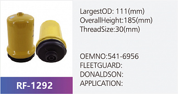 Фильтр топливный RF-1292 (1/)