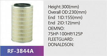 Фильтр воздушный RF-3844A (1/)