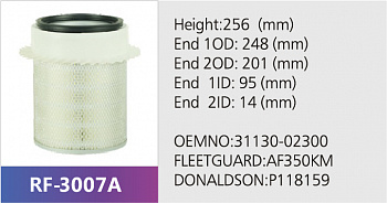 Фильтр воздушный RF-3007A (1/)