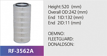 Фильтр воздушный RF-3562AB (1/)